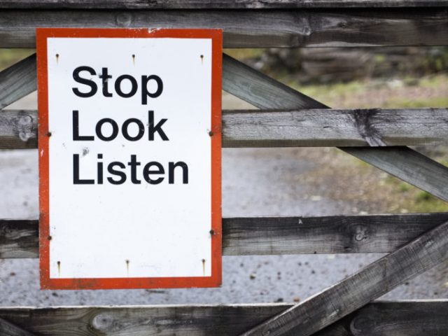 Market to make your target audience Stop, Look and Listen