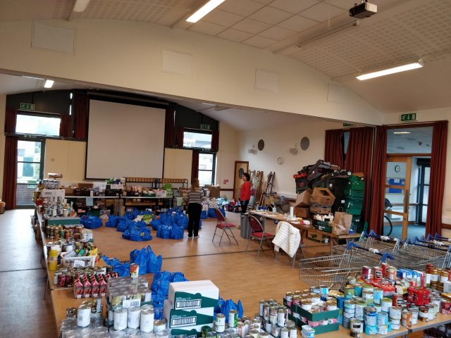 Volunteering at The New Forest food bank